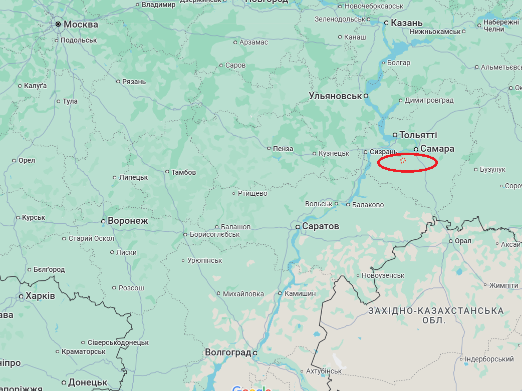 У Самарській області кажуть про атаку дронів на підприємство, що виробляє вибухівку